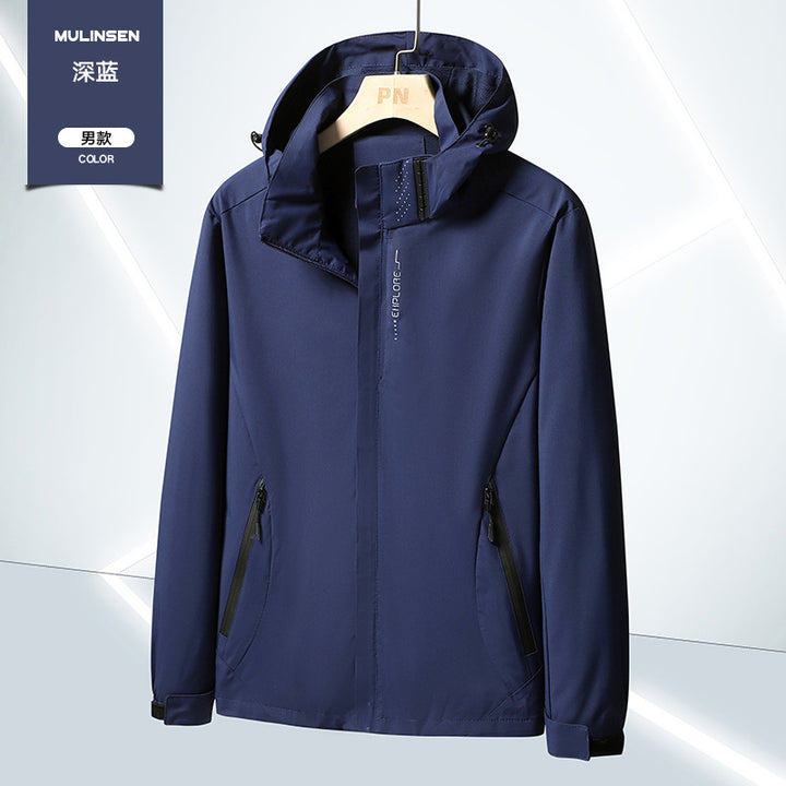 Men's Spring Men Casual Waterproof Sports Versatile Jacket Men