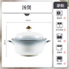 景德镇陶瓷餐具碗碟套装家用高级感碗盘组合金边轻奢乔迁礼品批发