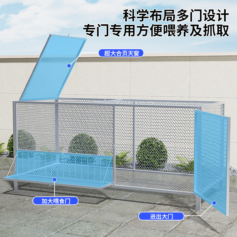 鸡笼子室内外家用大号养鸡笼农村鸡舍鸡窝鸡房子鸡棚铁丝网鸭子笼