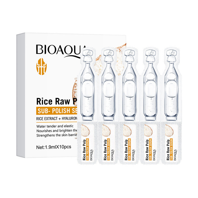 全英文大米护肤品套装 BIOAOUA大米原浆系列六件套盒跨境外贸批发
