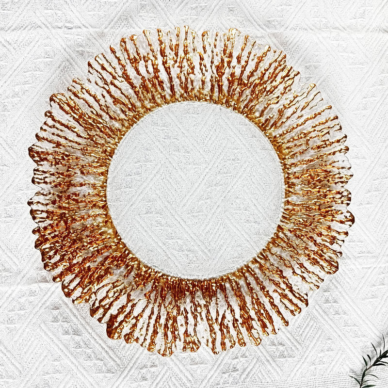 Glass Plate Minimalist Plate Creative Set Plate
