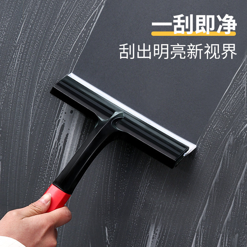车用挡风玻璃刮水器T字型刮水板 软硅胶不伤漆擦车工具桌面刮板