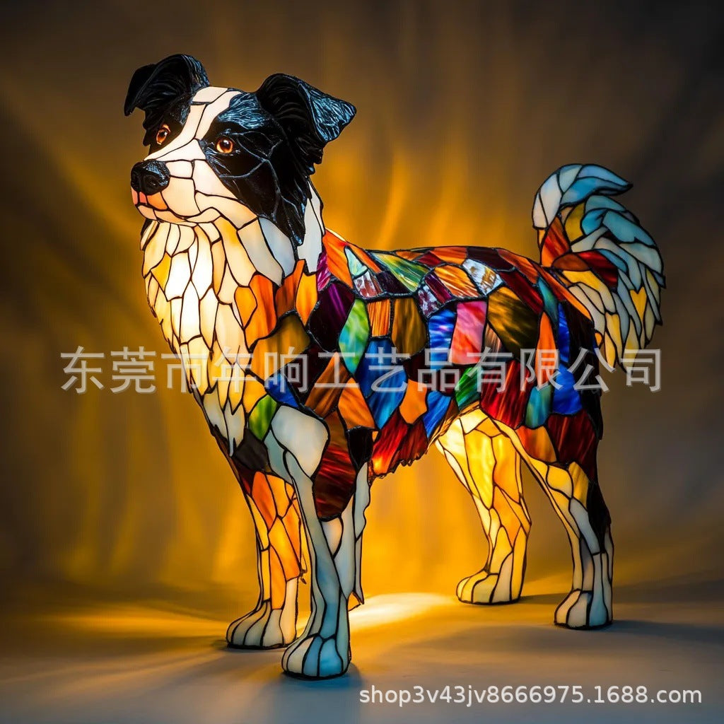 跨境新款Cat Lamp-Dachshund Lamp-Bigfoot Lamp动物LED灯摆件