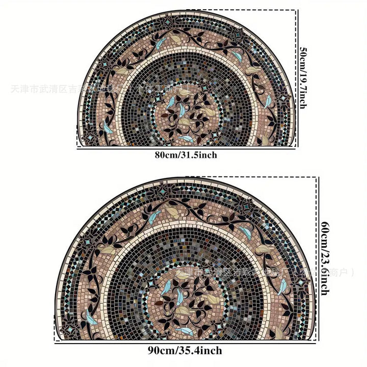 TEMUFloor Mat Entryway Durable Stain Resistant Door Mat Bedroom Foot Mat