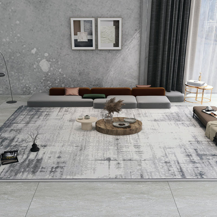 Carpet Living Room Modern Minimalist Bedroom Premium Light Luxury Custom Gray