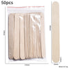 Multifunctional Wax Applicator Sticks – Disposable Wood Wax Spatula & Nail Color Mixing Sticks