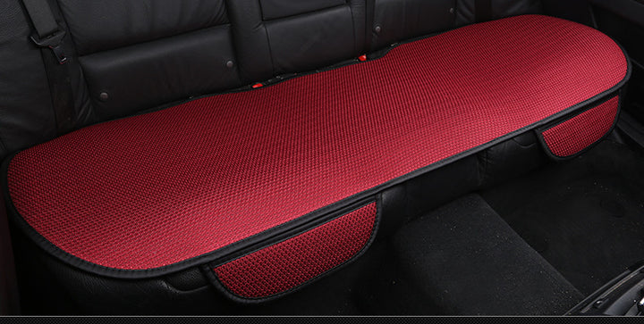 Ice Silk Cool Car Seat Cushion – 3-Piece No-Backrest Breathable Non-Slip Single Pad