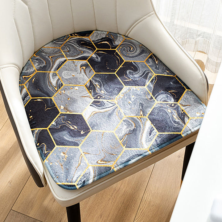 Nordic Light Luxury Seat Cushion Office Fall/Winter Thickened