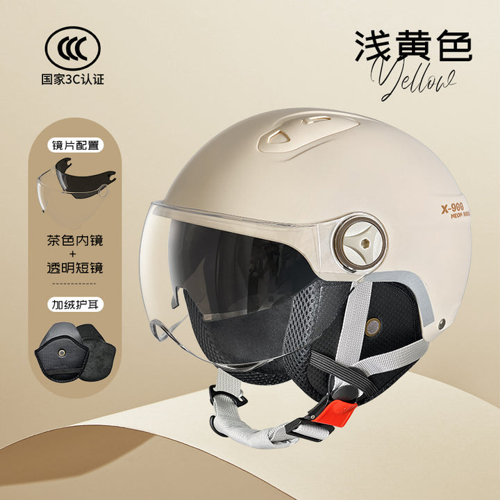3 c Motorcycle Helmet Men's Women's
