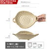 麻绳双耳粗陶碗复古做旧草帽碗意面碗家用面碗日式汤菜碗餐具批发