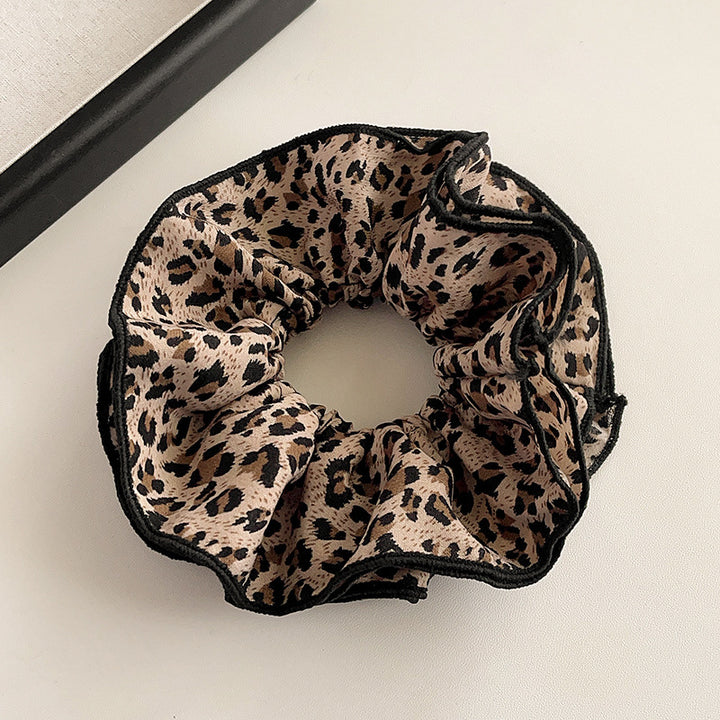 简约时尚法式猪大肠发圈头饰女气质皮筋女扎头马尾发绳高弹力头绳