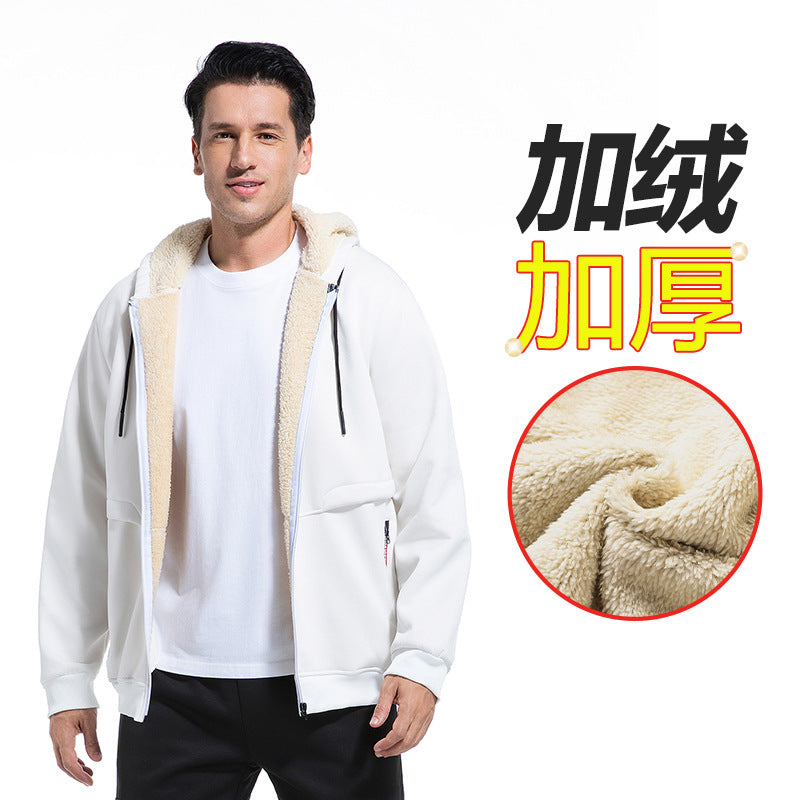 Fall/Winter Thickened Cardigan Hoodie Jacket