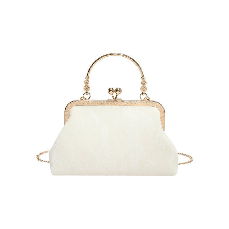 Premium Texture Elegant Handheld Small Bag Women Crossbody Small Square Bag