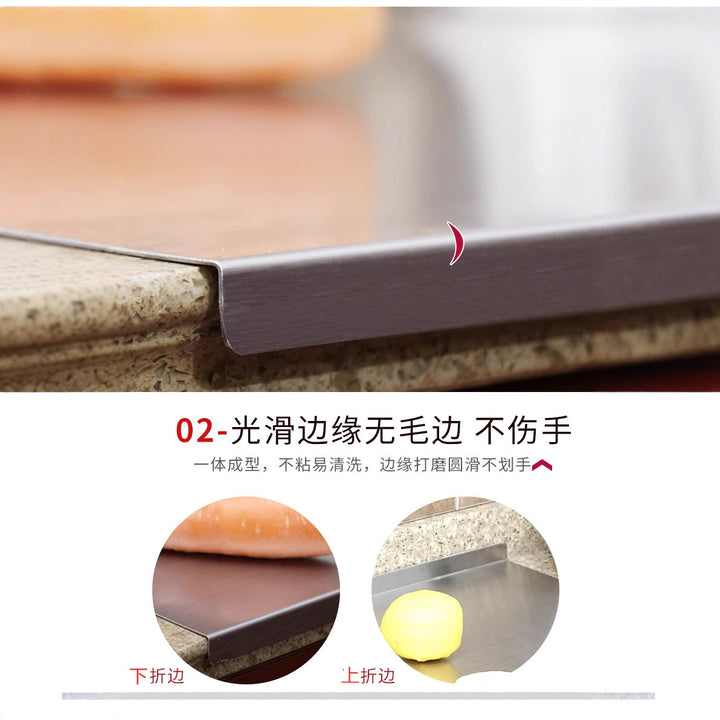 批发不锈钢切菜板案板厨房揉面板家用和面板可代发可代贴标跨境单