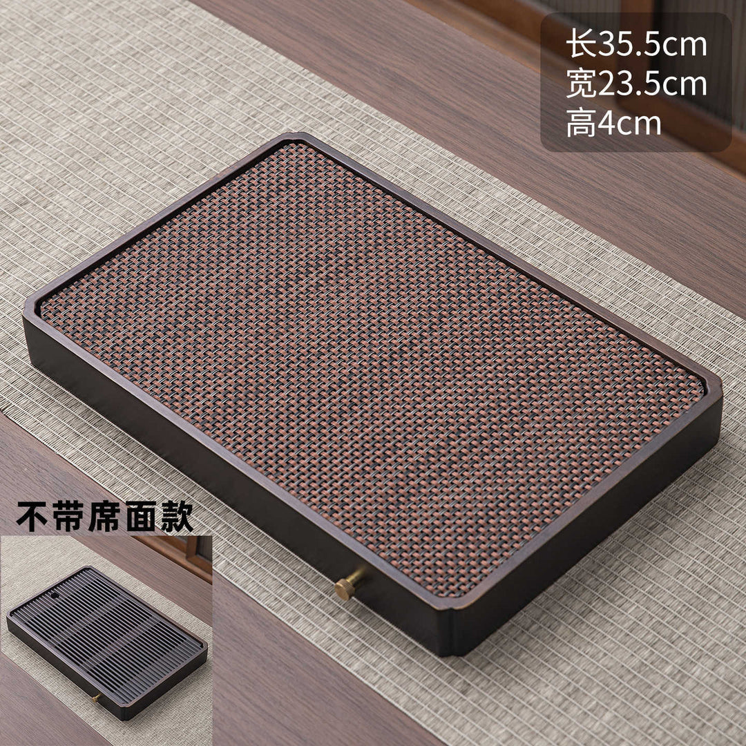 茶盘家用托盘2026新款功夫茶具整套装竹实木沥水储水干泡小型茶台