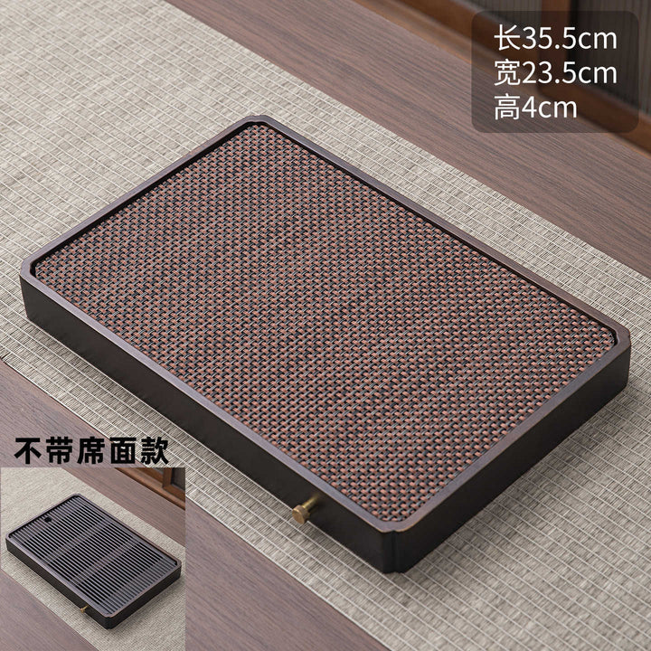 茶盘家用托盘2026新款功夫茶具整套装竹实木沥水储水干泡小型茶台