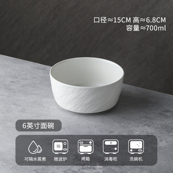 釉下彩餐具套装源头工厂定制2024新款高级感碗具轻奢碗碟套装家用