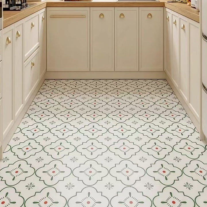 Leather Floor Mat Kitchen Waterproof Floor Mat Home