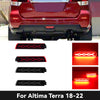 适用于18-22款途达LED后杠灯Nissan terra rear bumper lights