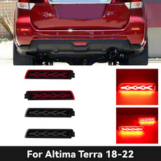 适用于18-22款途达LED后杠灯Nissan terra rear bumper lights