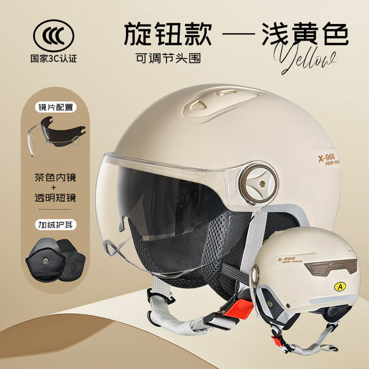 3 c Motorcycle Helmet Men's Women's