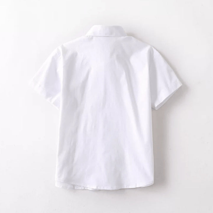 Women Kids Shirt Short Sleeve Summer Kids Student Versatile