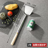 加厚厨师不锈钢炒勺长柄炒菜勺打汤勺饭店大炒勺木柄手勺商用