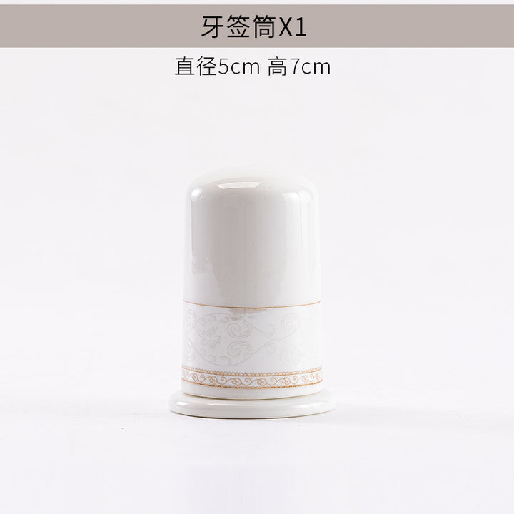陶瓷碗碟批发景德镇骨瓷餐具碗盘碟子自由组合套装家用饭碗汤面碗