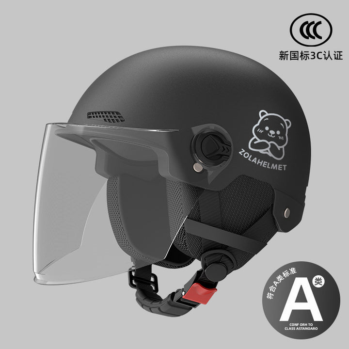 New Small Helmet Electric Vehicle Sun Protection Women Light Wholesale Winter