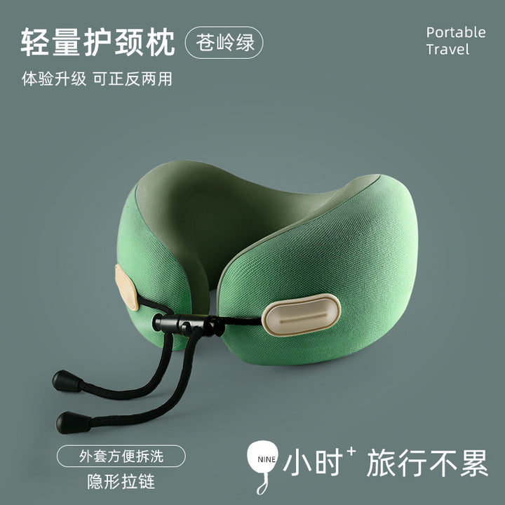 Memory Foam U Storage U Neck Pillow Travel Travel Neck Pillow