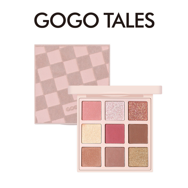 gogo tales 戈戈舞眼影 慕丝雾绒眼影盘 大地色闪亮 眼影盘 GT161