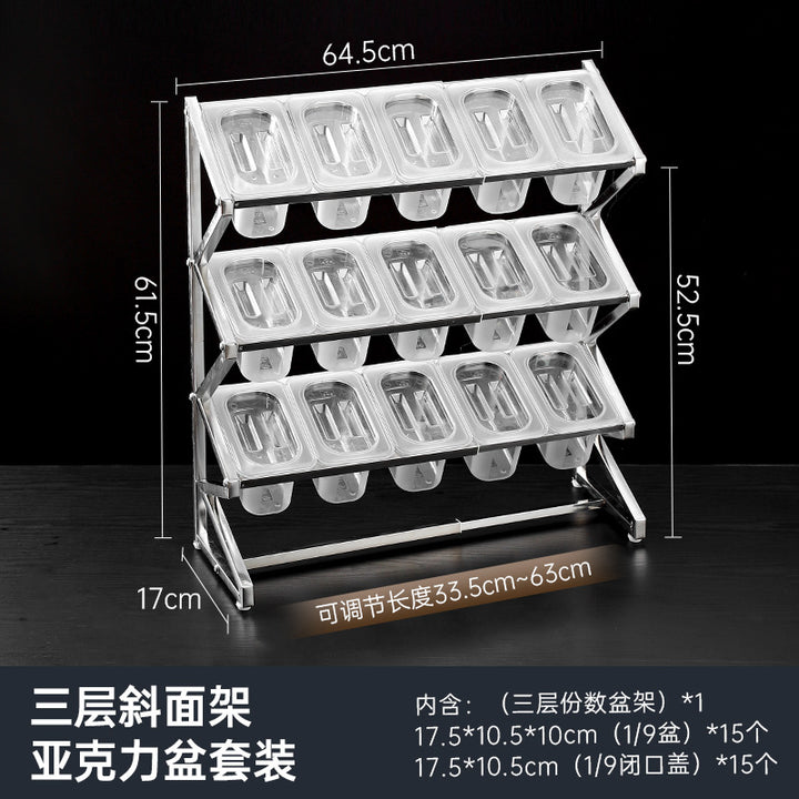 Stainless Steel Small Shelf Commercial