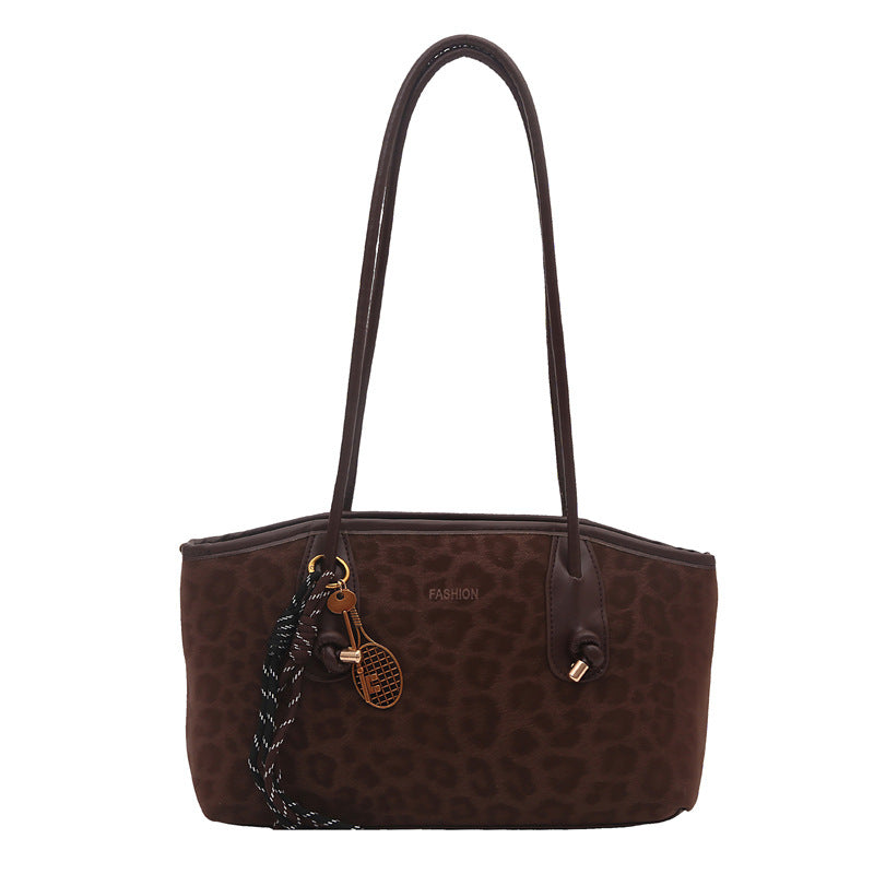 Bag Large Capacity Commuter Minimalist Tote Bag Fall/Winter Premium Feel Vintage Versatile Women's Single Shou