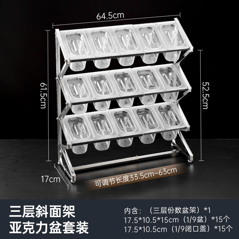 Stainless Steel Small Shelf Commercial