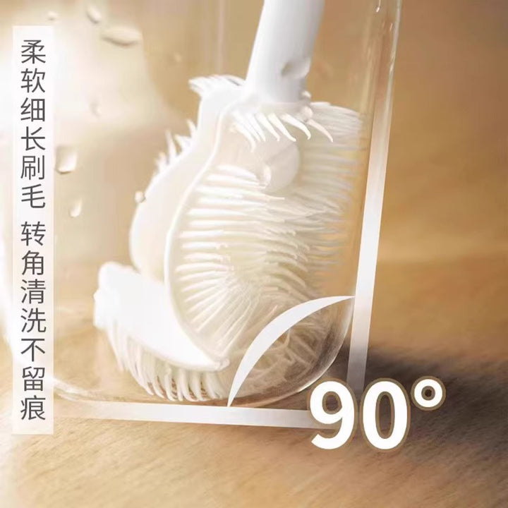 长柄硅胶杯刷洗杯子专用刷子奶瓶刷清洁刷无死角杯刷水杯清洗神器