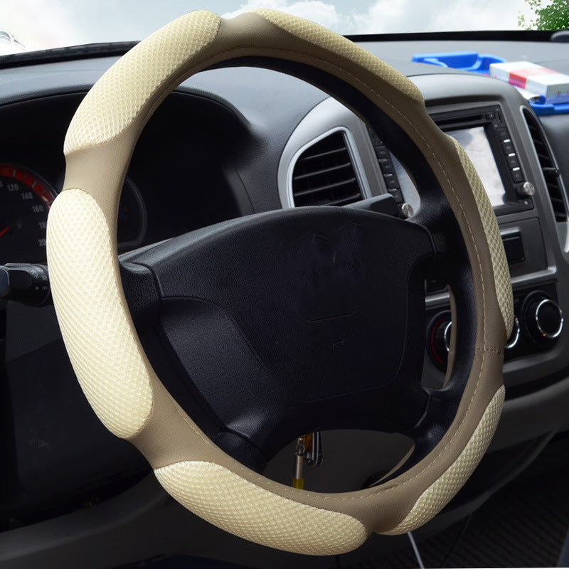 All Season Universal Car Steering Wheel Coversandwich Export Export Compatible Car Grip Cover Breathable Non S