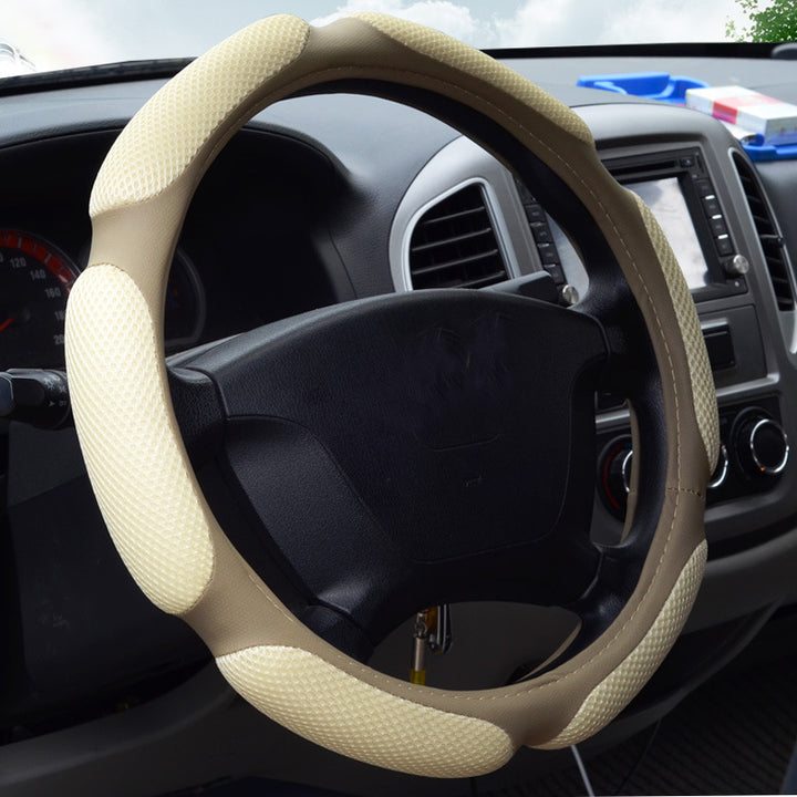 All Season Universal Car Steering Wheel Coversandwich Export Export Compatible Car Grip Cover Breathable Non S