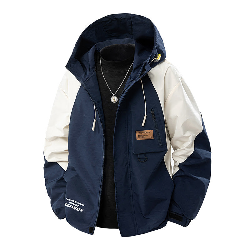 Men's Plus Size Trendy Jacket Spring Large Versatile Casual