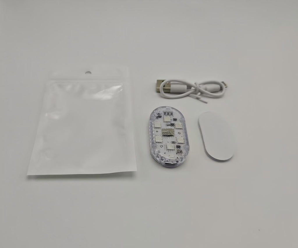 汽车氛围灯车载触摸灯车载脚底感应灯车内品阅读灯LED装饰灯改装