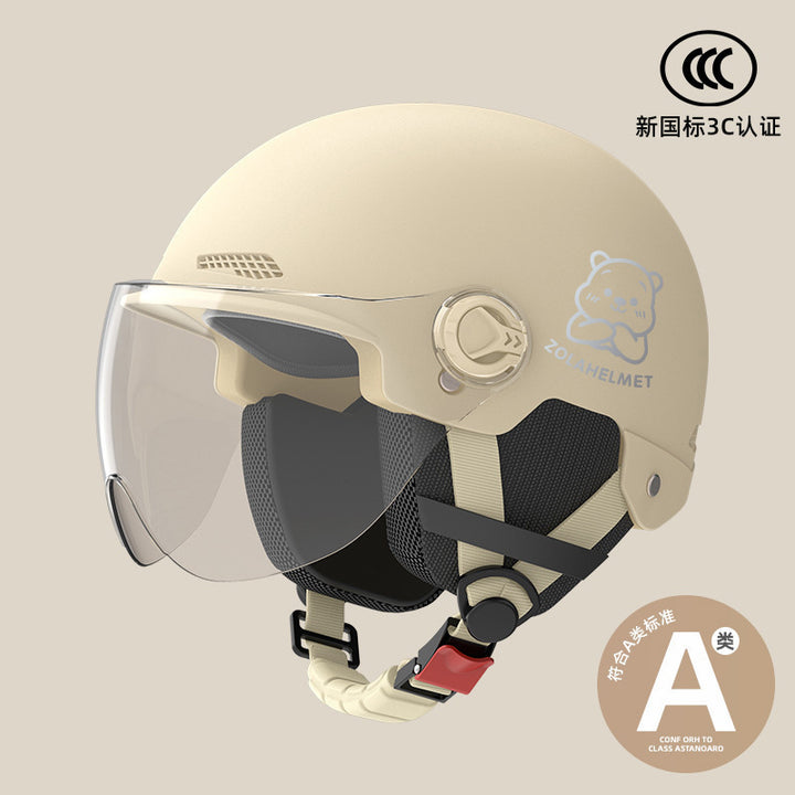 New Small Helmet Electric Vehicle Sun Protection Women Light Wholesale Winter