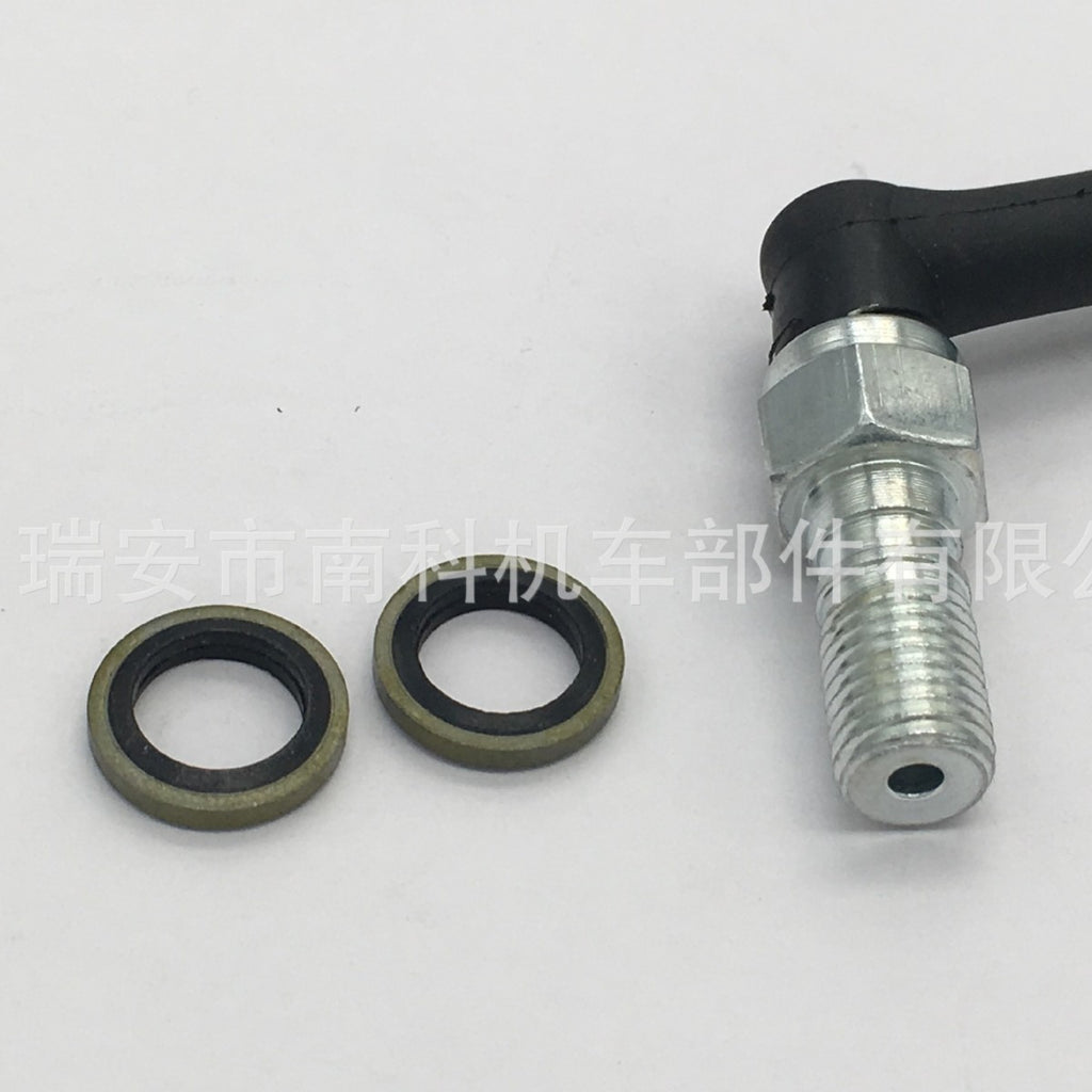 摩托车电动车配件改装10x1.25mm粗丝液压开关碟刹车油管尾灯开关