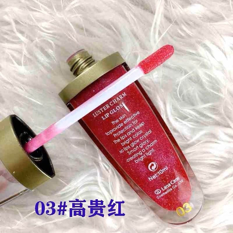 雅邦水漾动感炫亮唇彩裸妆唇蜜丰盈亮泽保湿滋润透明度好搭配口红