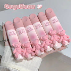 Gegebear嫩彩唇釉 柔雾绵绵奶雾哑光唇彩唇泥平价学生党