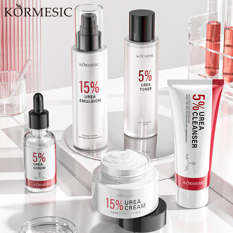 KORMESIC全英文清爽尿素面部护理系列深层清洁跨境外贸厂家批发