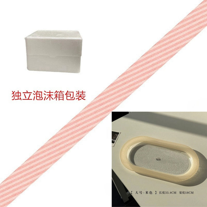 ins风创意彩色玻璃椭圆盘子高颜值多巴胺餐盘装饰盘甜品托盘果盘