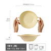 陶瓷哑光双耳碗日式家用汤碗甜品手持碗沙拉碗泡面碗餐具批发面碗