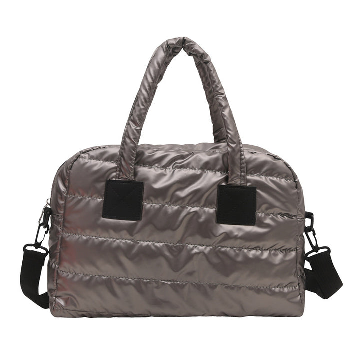 Cotton Fashion Casual Single Shoulder Crossbody Handheld Tote Women's Bag Winter New Large Capacity Fashio
