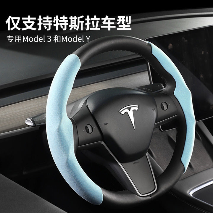 Compatible Model Y 3 Steering Wheel Cover Steering Wheel Cover All Season Universal