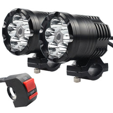 摩托车 LED 灯射灯驱动雾头灯和 3 种模式可变开关强光/弱光/频闪