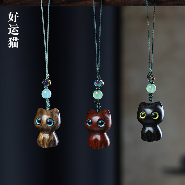 Creative Cute Cat Unisex Hanging Decor Phone Car Key Hang